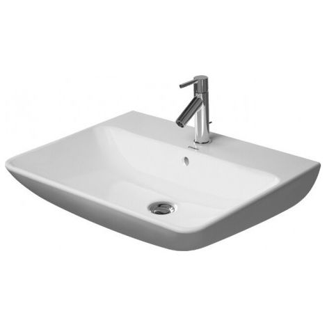 Lavabo ME de Starck avec bonde HLB 650x490mm 3 HL we WG