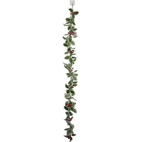 (2 par paquet) (10 par paquet) (20 bandes LED avec minuterie et boîtier à piles) Guirlande lumineuse LED, 20 guirlandes lumineuses LED pour couronne de Noël, guirlande lumineuse décorative de Noël en (1/5)