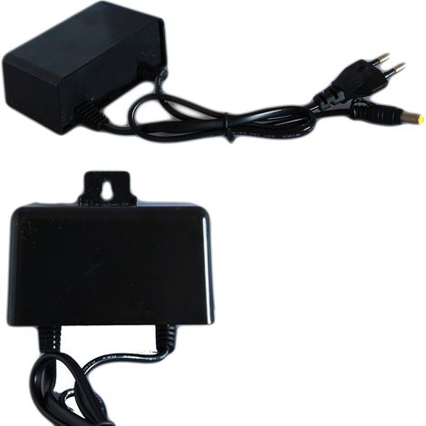ALIMENTATORE TRASFORMATORE ESTERNO 220V STABILIZZATO 12V 2A LED TELECAMERE
