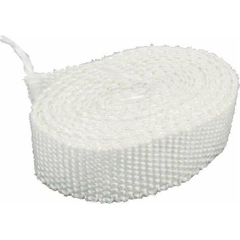 Rouleau de bande thermique d'échappement professionnel longueur 5m x largeur 50mm x épaisseur 3mm ruban isolant collecteur tracteur voiture moto engin agricole pot