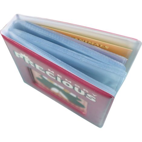 Album photo en PVC grande capacité avec pochette, cadeau idéal pour un mariage, une fête ou une famille (violet) (1/4)
