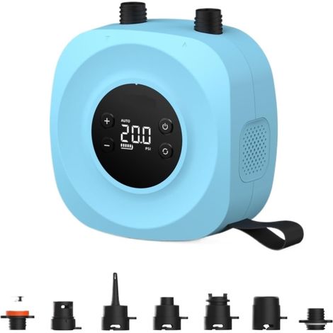 Pompe électrique Rechargeable for Tente Gonflable, Bateau, cerf-Volant, Matelas Gonflage Rapide Précis Et Tout Moment (1/5)
