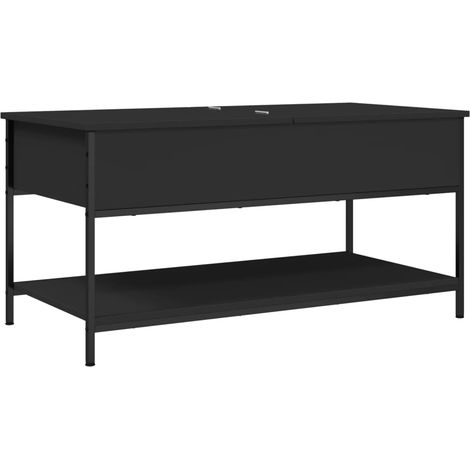 Maison Exclusive - Couchtisch Schwarz 100x50x50 cm Holzwerkstoff