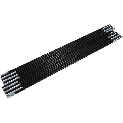 Lot 2 tiges fibre de verre pour tente double, support extérieur camping, kit de montage (1/5)