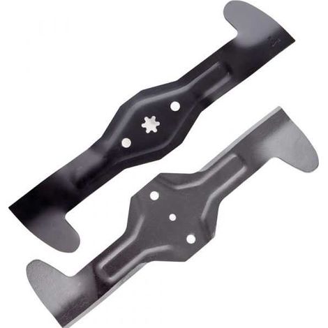 Paire de lames tondeuse gauche/droite pour Husqvarna 532 18 63-86 coupe 46,5 cm (1/5)