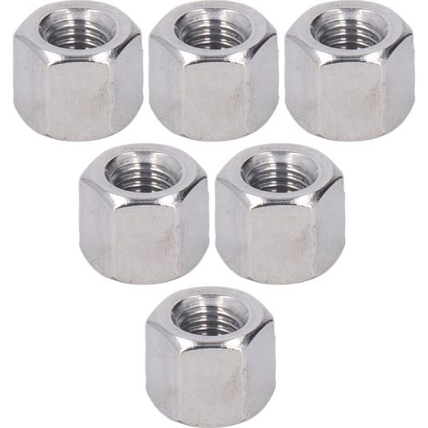 Sechskant-Verbindungsmuttern M10 aus Edelstahl, 10er-Packung, rostbeständig, Edelstahlverbinder für Schrauben und Bolzen, robuste Befestigung. (1/5)