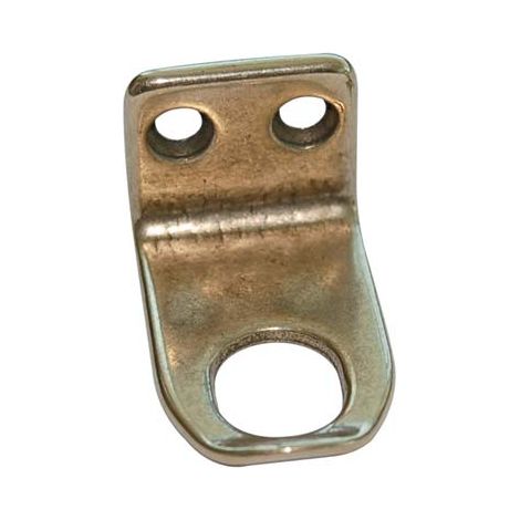 INCONTRO CRICCHETTO VASISTAS - OTTONE LUCIDO MM 24X40 H.MM 22- 10 pezzi