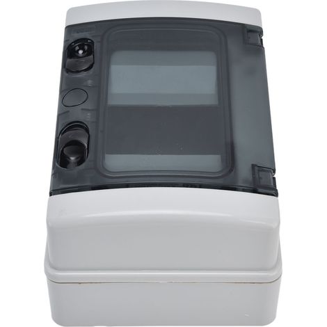 Boîtier de Commutateur Étanche IP65 4 Ports avec Hublot Transparent pour Rail DIN (1/5)
