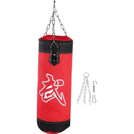 Sac de frappe vide pour entraînement boxe. kick. crochet. karaté. coup de poing (1/5)