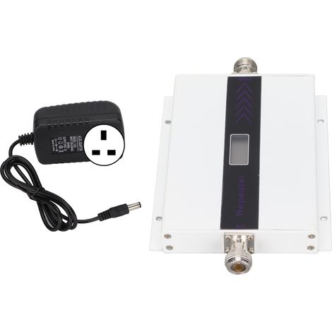 Universeller Mobilfunk-Signalverstärker aus Aluminium – UK-Stecker, AC 110–240 V