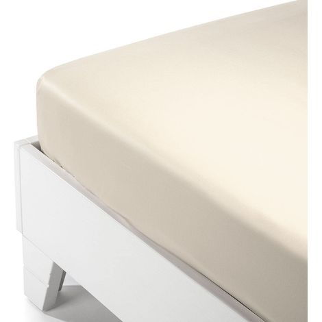 Drap Housse Coton – Drap Doux, Respirant et Durable, Lavable, disponible en 90x200, 130x200 et 180x200 cm - Linge de Lit (1/2)