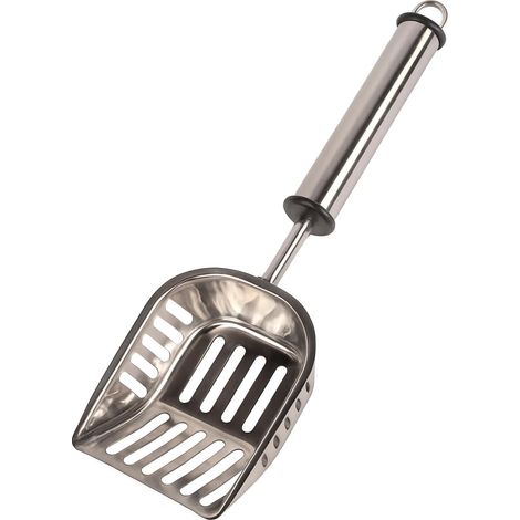 Pelle à litière pour Chat acier inox - 31,5x14,2x4cm (1/5)