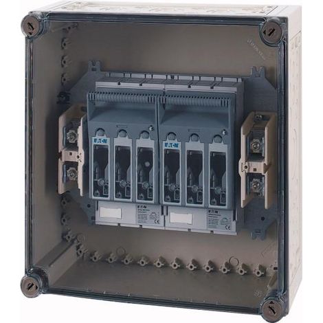 Coffret individuel Ci44,avec 2 sectionneurs pour fusibles à couteaux NH00 000184455 EATON XNH00 2X CI44E
