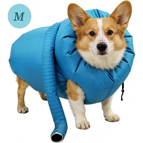 Sac de séchage pour chien – Taille M – 5-10 kg – Séchage rapide du pelage – Après natation et bain – Pour animaux (1/5)