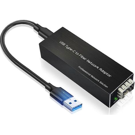 Adaptateur Ethernet Gigabit USB-C vers SFP Type-C vers SFP 1000Base-X (1/5)