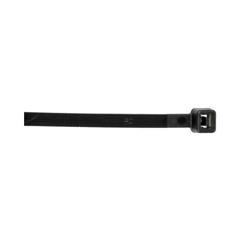 Colliers électricien 7,6x450 noir en lot de 100 (1/2)