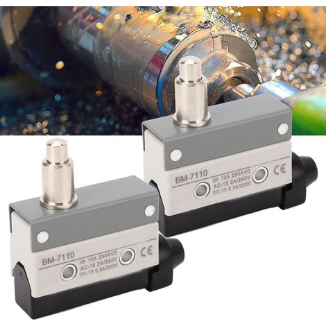 BERM@ Zwei Stück zu verkaufen: 600OF 100RF 2PT 5OT 0,8MD 44±1,2OP Mikroschalter, Miniatur-Endschalter NO+NC 250VAC (1/5)