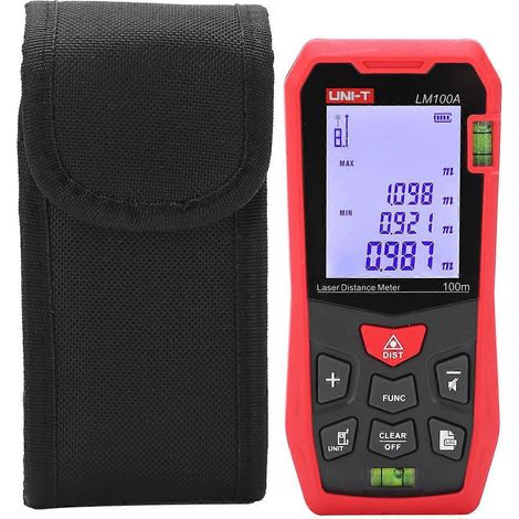 Télémètre laser LM100A 100M, outil de mesure de distance laser infrarouge haute précision