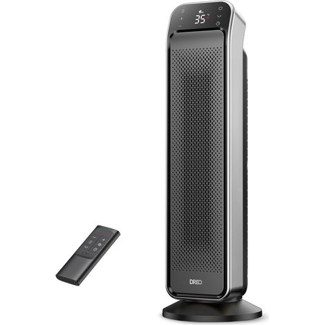 Chauffage pour intérieur, radiateur portable télécommande et thermostat, 3 mode, protection contre la surchauffe et le basculement, chauffages électriques pour une utilisation intérieure, chambre (1/5)