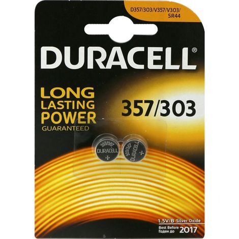 PILE DURACELL SPECIALIST.BL.2PZ. 357/303