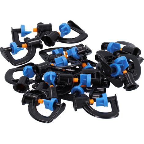 Lot de 20 buses d'arrosage type G à réfraction 180° pour tuyau de 4/7 pouces. (1/5)