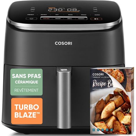 Air Fryer 6L TurboBlaze Revêtement en Céramique sans PFAS 9-en-1 (1/5)