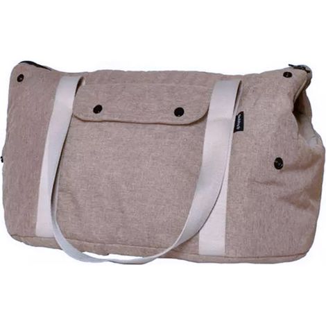 Borsa Balade Beige M 50x32x30cm: Borsa Trasportino Balade Beige per Cani e Gatti