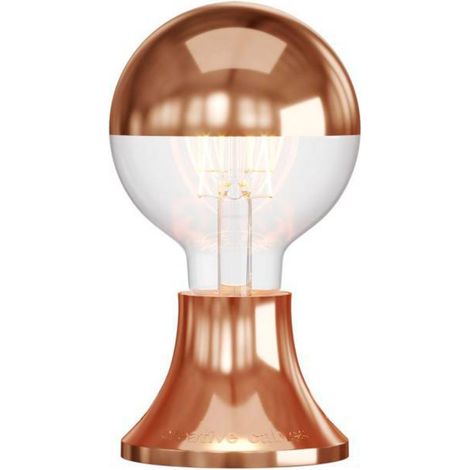 Fermaluce Vintage, point lumineux métallisé pour mur ou plafond (1/5)