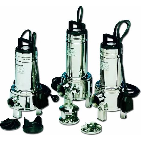 Lowara - Elettropompa Sommergibile Per Acque Sporche 1,1 Hp 220 V Con Girante Vortex - Modello: Domo 10VX