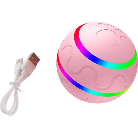 Interaktiver Rollball für große Hunde, aus ABS-Silikon, IP54, mit LED-Licht und wiederaufladbarem Akku. (1/4)
