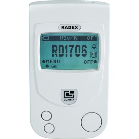 Compteur Geiger - Radex - RD 1706 - Blanc - Filaire - Mesure de la radioactivité