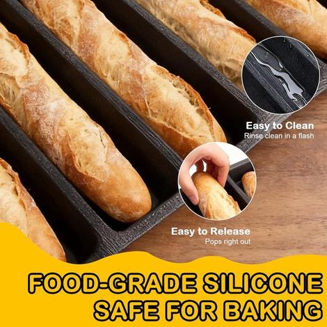 10 pezzi di baguette in silicone (1/2)