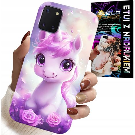 Hülle für Samsung Galaxy A81 – süßes Einhorn-Motiv, Muster für Kinder (1/5)