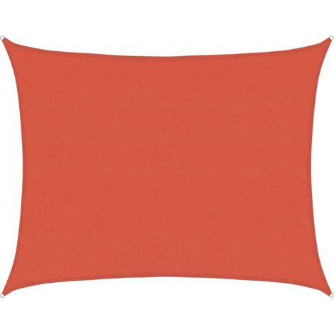 Maison Exclusive - Vela Parasole 160 g/m² Terracotta 6x8 m in HDPE (1/5)