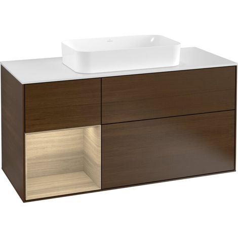 Villeroy & Boch G291PCGN Meuble sous-plan Finion G29 (1/2)