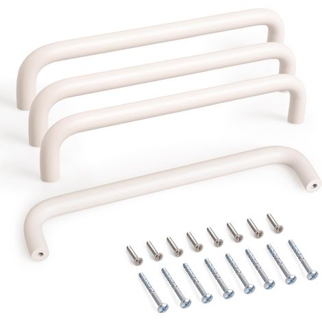 4 Pièces Poignée de Meuble Cuisine, 160mm Poignee de Porte Placards (1/5)