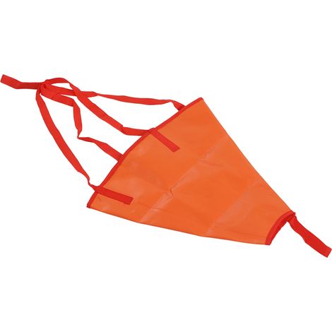 Ancre flottante orange compacte pour kayak et bateau - Facile à utiliser et transportable (1/5)