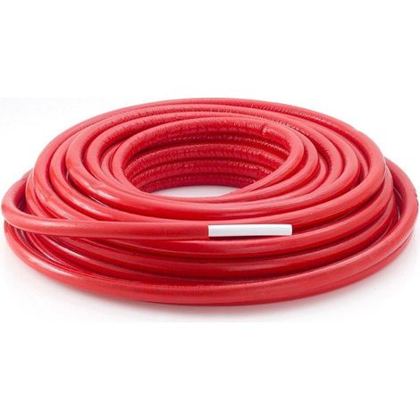 Nemo Skill Systempex tube en rouleau pré-isolée D 16 mm L 50 m épaisseur 6 mm rouge (1/3)