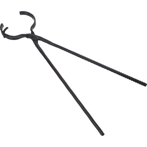 Pince pour Creuset Acier Résistant à Haute Température Pince de Précision pour Fusion de Métaux Outil de Bijouterie Polyvalent pour Ateliers et (1/5)