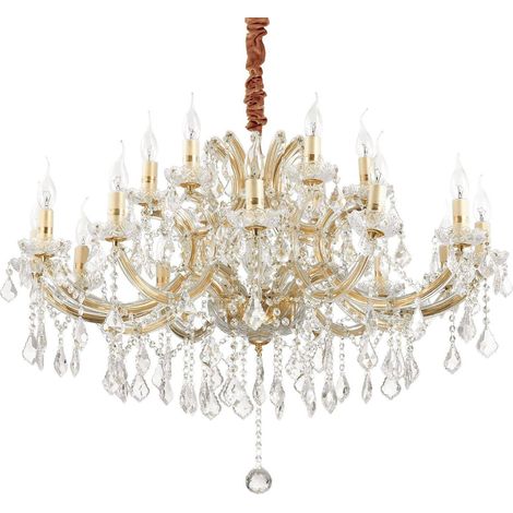 Ideal Lux Napoleon - Licht Pendelleuchte Gold