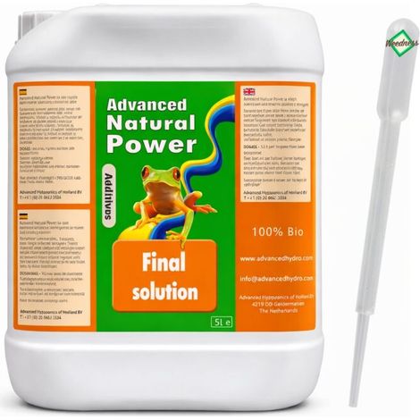 Advanced Hydroponics Final Solution 5 Liter Spüllösung Flushing Pflanzen Nährlösung (1/5)