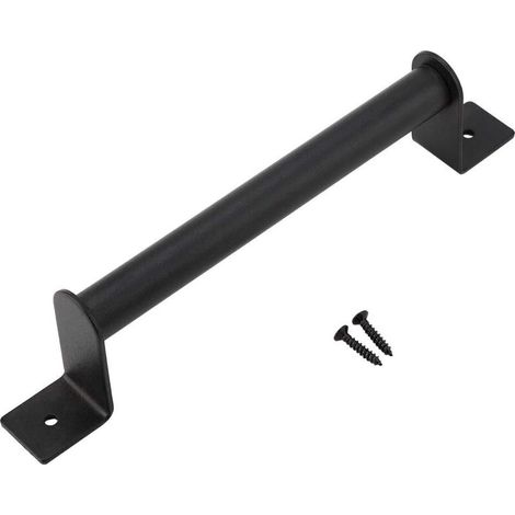 Poignée Coulissante - Acier Au Carbone - Finition Noir Antique - Pour Porte Intérieure Extérieure Bois Verre Aluminium - 1 Pièce (1/3)