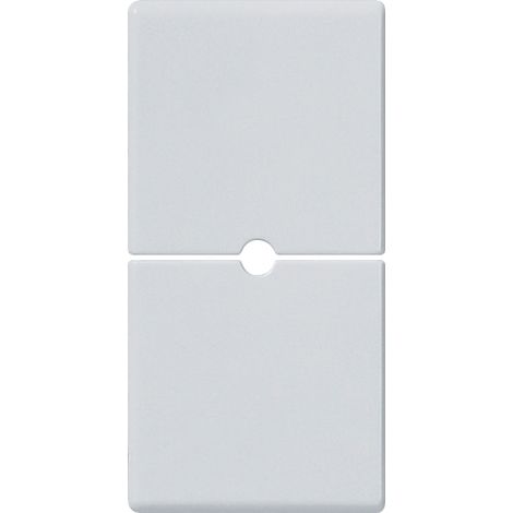 VIMAR - 14755.SL Deux demi-boutons 1M neutre pers. Argent