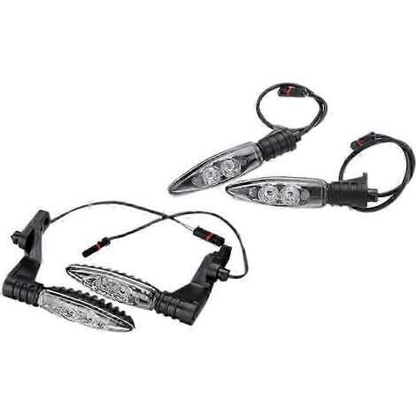 Compatible avec les clignotants LED avant et arrière pour R1200GS Adv, F650GS, R1200R, S1000R, S1000RR, F800GS, K1300S et G310R/GS. (1/5)