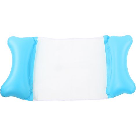 Hamac Flottant Gonflable pour Piscine, Hamac Portable pour Adultes - Bleu Clair (1/5)