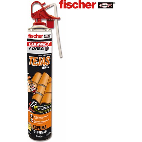 FISCHER Polyurethanschaum für Dachziegel – manuelle Anwendung 750 ml 500668
