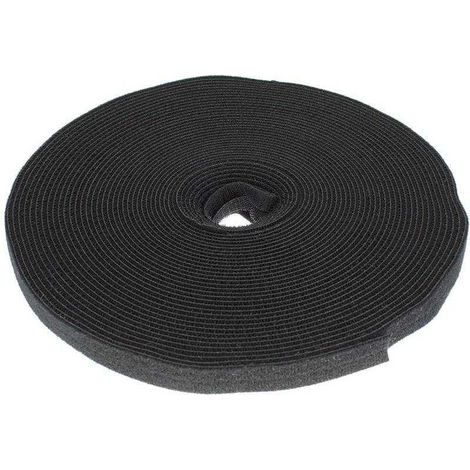 ACT CT4041 Nastro Velcro Nylon Nero 25m x 264mm