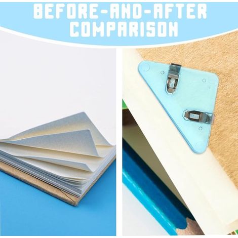 Clips para papel，10 unidades，Accesorios de escritorio，Clips para documentos，Clips de papelería，Aficiones y creatividad (1/4)