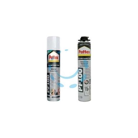 SCHIUMA POLIURETANICA UNIVERSALE PATTEX PF100 - ml.750 applicazione manuale