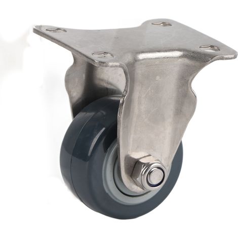 Roulettes pivotantes 2 pouces en acier inoxydable 304, résistantes à l’usure, silencieuses et robustes pour usage intensif (1/5)